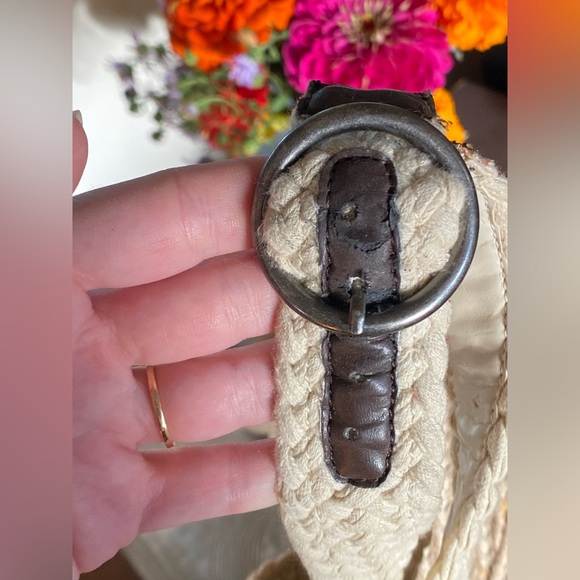 Woven Lucky Brand Espadrille Wedges - Picture 8 of 11